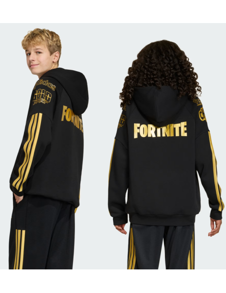 Felpa Unisex Adidas Fortnite - Nero