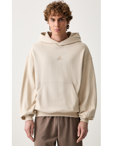 Adidas Men's Kit Small Logo Sweatshirt - Beige