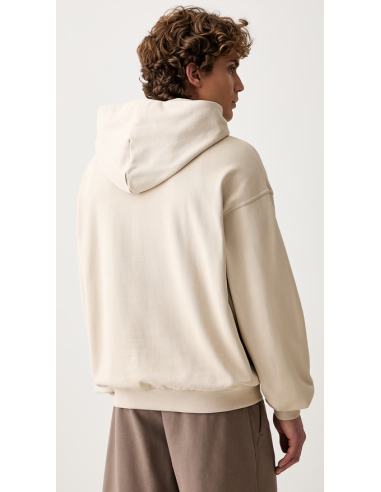 Adidas Men's Kit Small Logo Sweatshirt - Beige