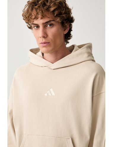 Adidas Men's Kit Small Logo Sweatshirt - Beige