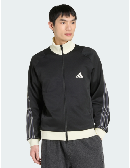Adidas Stadium Pique Men's Jacket - Black