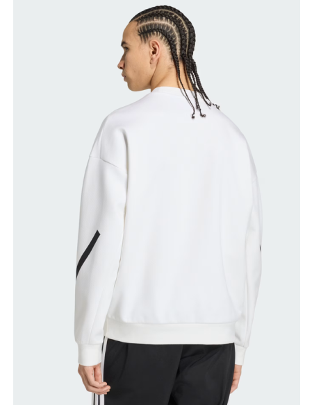 Felpa Uomo Adidas Z.N.E. - Bianco