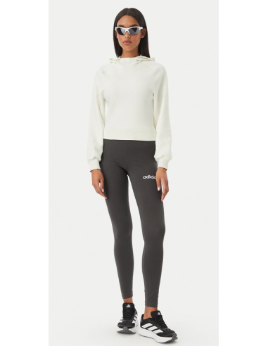 Felpa Donna Adidas Soft Lux - Bianco