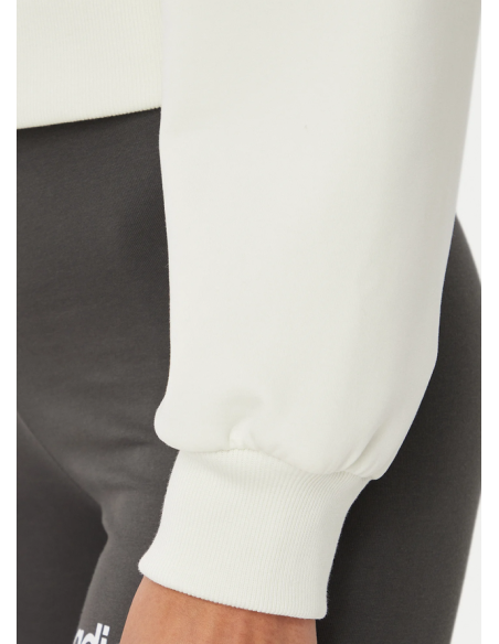 Felpa Donna Adidas Soft Lux - Bianco