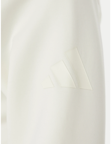 Felpa Donna Adidas Soft Lux - Bianco