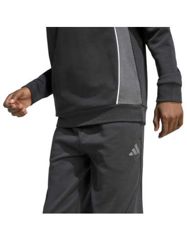 Unisex Adidas Color Block Tracksuit - Black