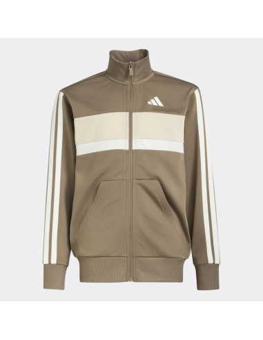 Adidas 3S Tiberio TS Tracksuit for Boys - Brown