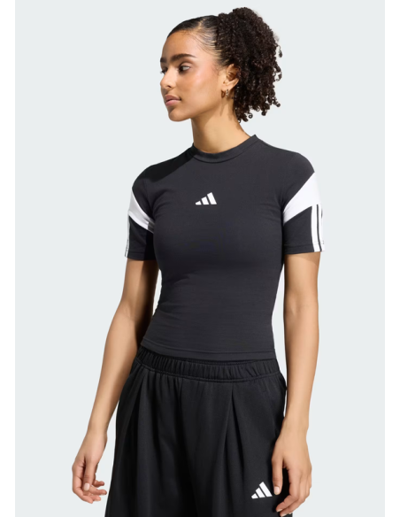 WOMEN'S Adidas House of Tiro T-shirt - BLACK