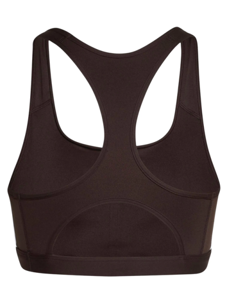 Camiseta deportiva Adidas Optime Essentials para mujer - Brown
