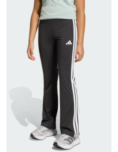 Leggings ragazza Adidas Essentials 3-Stripes Flared - Nero