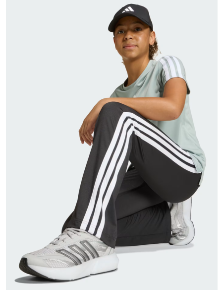 Leggings ragazza Adidas Essentials 3-Stripes Flared - Nero