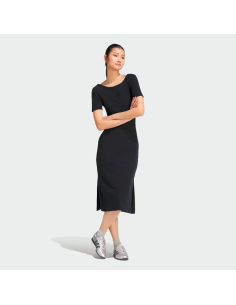 Adidas Women's KIT SMALL LOGO Dress - Black