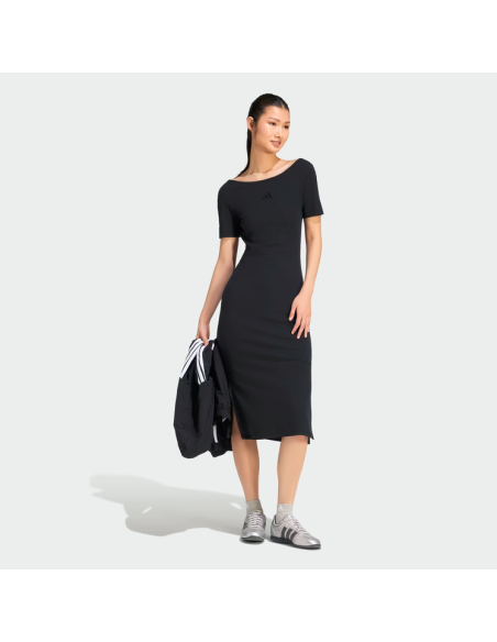 Adidas Women's KIT SMALL LOGO Dress - Black