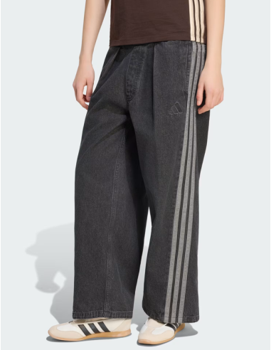 Pantalone Donna Adidas Denim - Nero