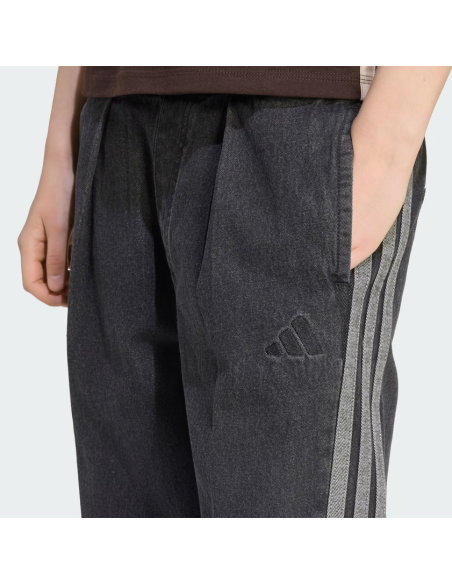 Pantalone Donna Adidas Denim - Nero