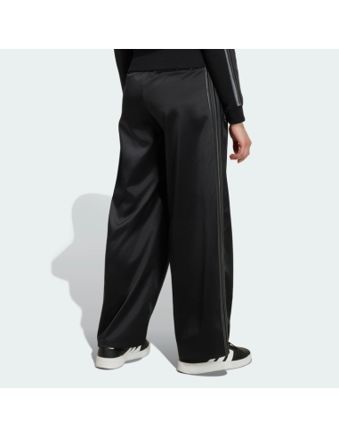 Adidas Girls' Wide-Leg Satin Trousers - BLACK