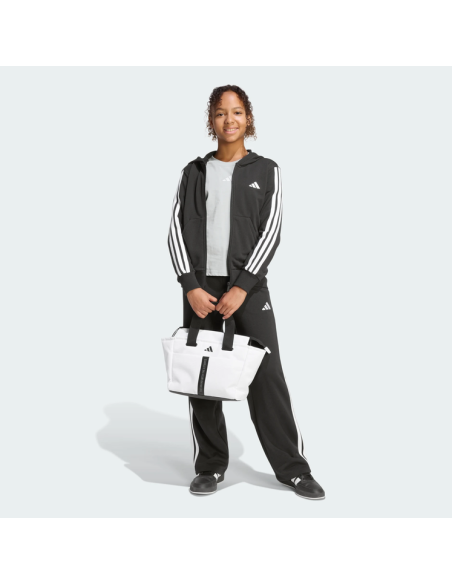 Adidas Essential Full Zip Girls' Sweatshirt - Black