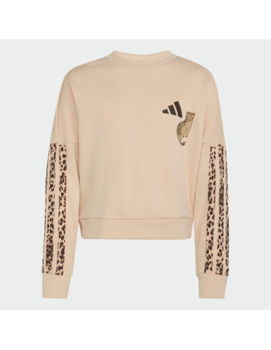 Adidas ANIMALIER Girls' Tracksuit - Beige