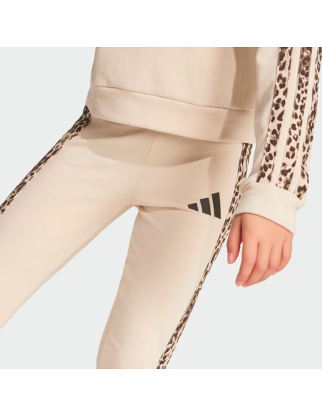 Adidas ANIMALIER Girls' Tracksuit - Beige