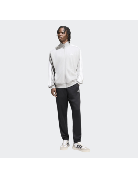 Adidas Men's ART 3-Stripes Tracksuit - Grey/Black