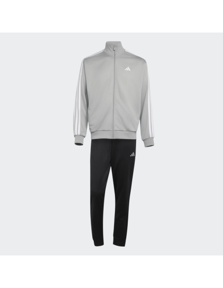 Tuta Uomo Adidas ART 3 STRIPES - GRIGIO/NERO