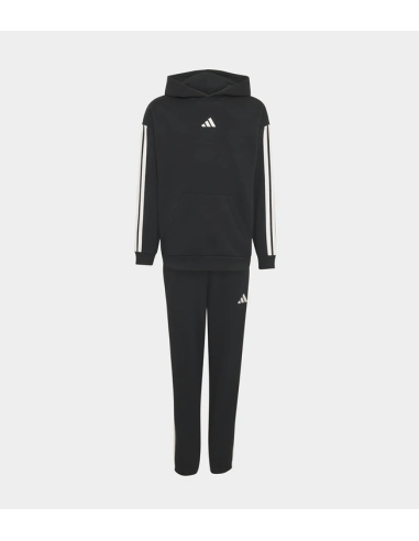 Tuta Bambino Adidas 3-Stripes essentials - nero