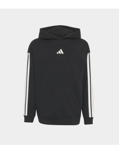 Tuta Bambino Adidas 3-Stripes essentials - nero 2