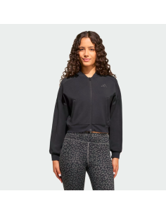 Adidas Future Icons 3-Stripes Girls' Sweatshirt - Black