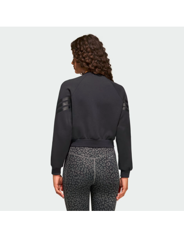 Felpa Ragazza Adidas Future Icons 3-Stripes - nero