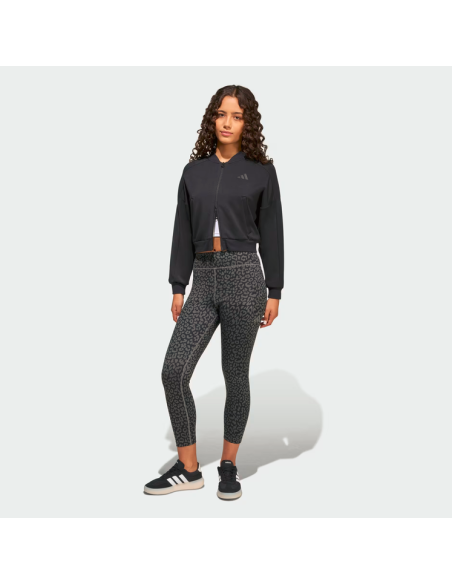Adidas Future Icons 3-Stripes Girls' Sweatshirt - Black