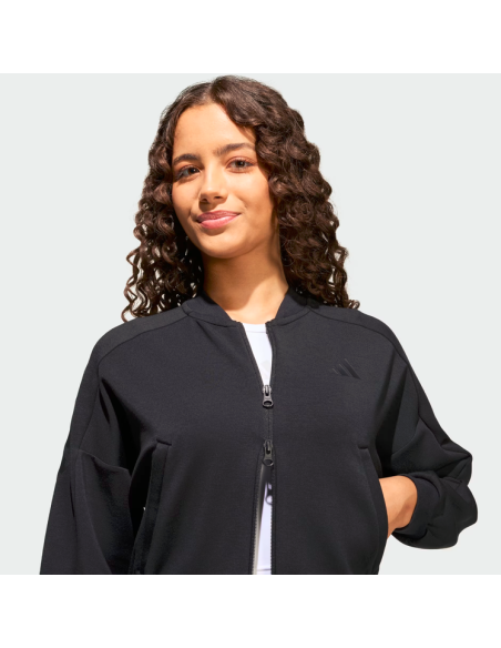 Felpa Ragazza Adidas Future Icons 3-Stripes - nero