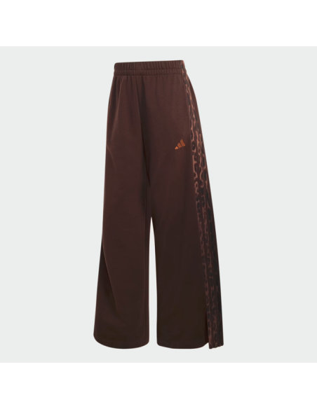 Adidas Essentials 3-Stripes Animalier Women's Pants - Brown