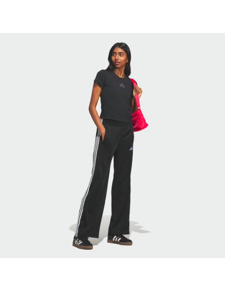 Adidas Women's Tricot 3-Stripes Pants - Black