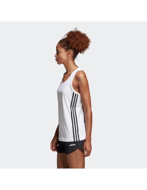 T-SHIRT DAMEN ADIDAS DESIGN 2 MOVE 3-STRIPES - DU2057 2
