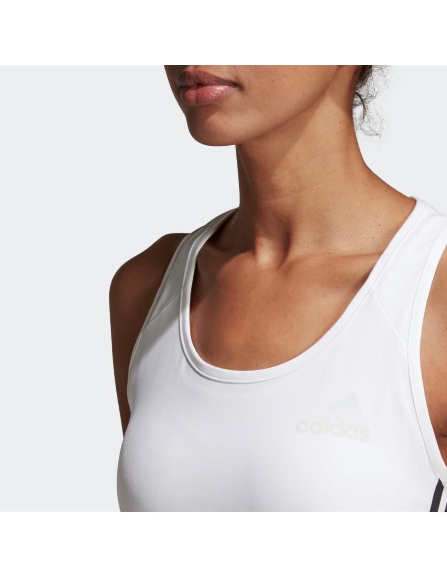 CANOTTA DONNA ADIDAS DESIGN 2 MOVE 3-STRIPES - DU2057