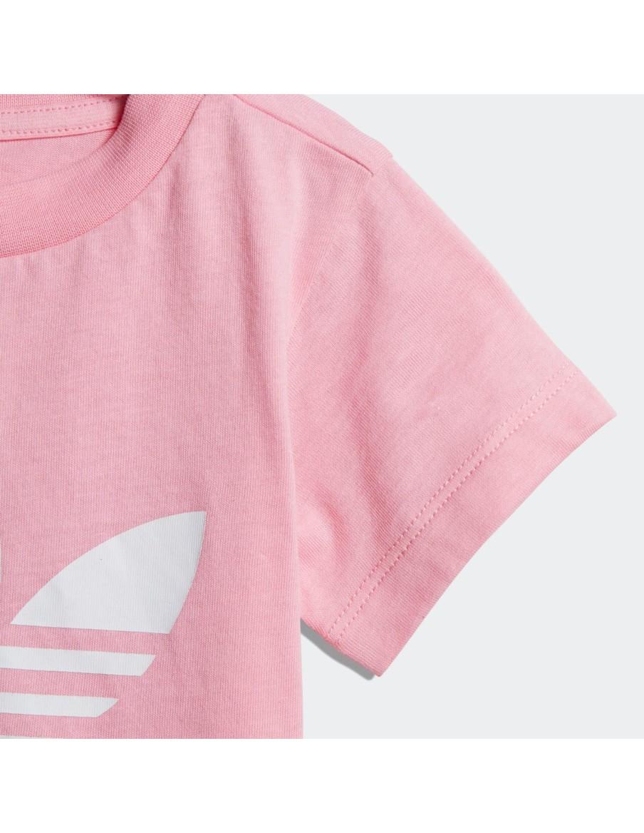 T-SHIRT BAMBINA ADIDAS TREFOIL TEE - DV2831