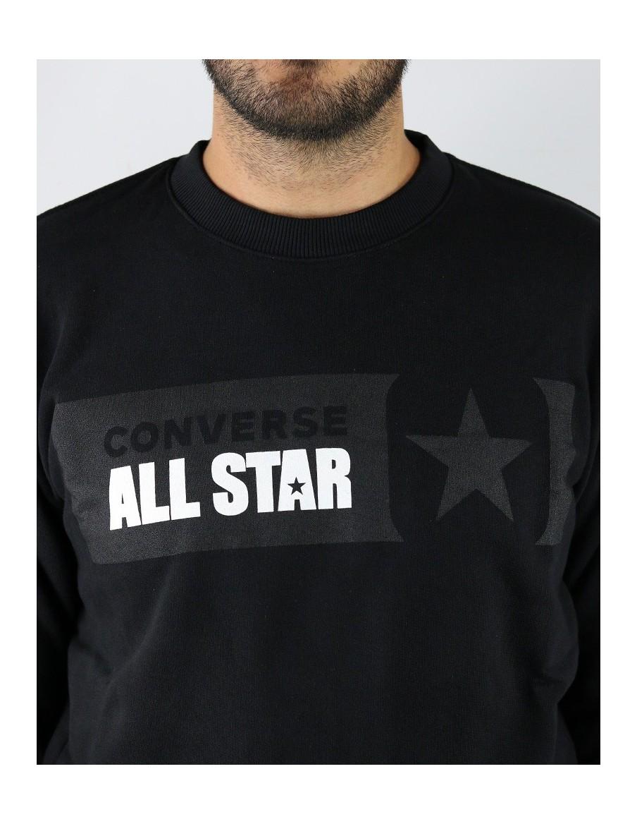FELPA UOMO CONVERSE FLEECE RIVALRY - 10021319-A01