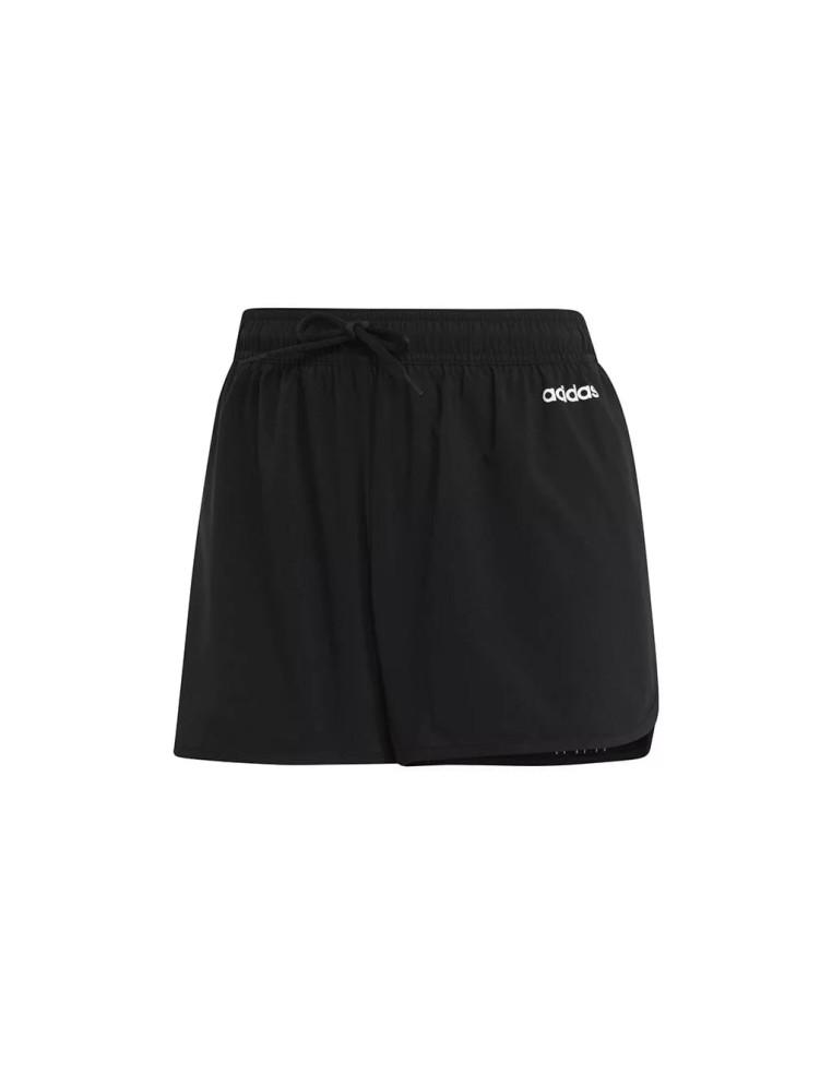 PANTALONCINO DONNA ADIDAS DESIGNED 2 MOVE 3-STRIPES - EI5541