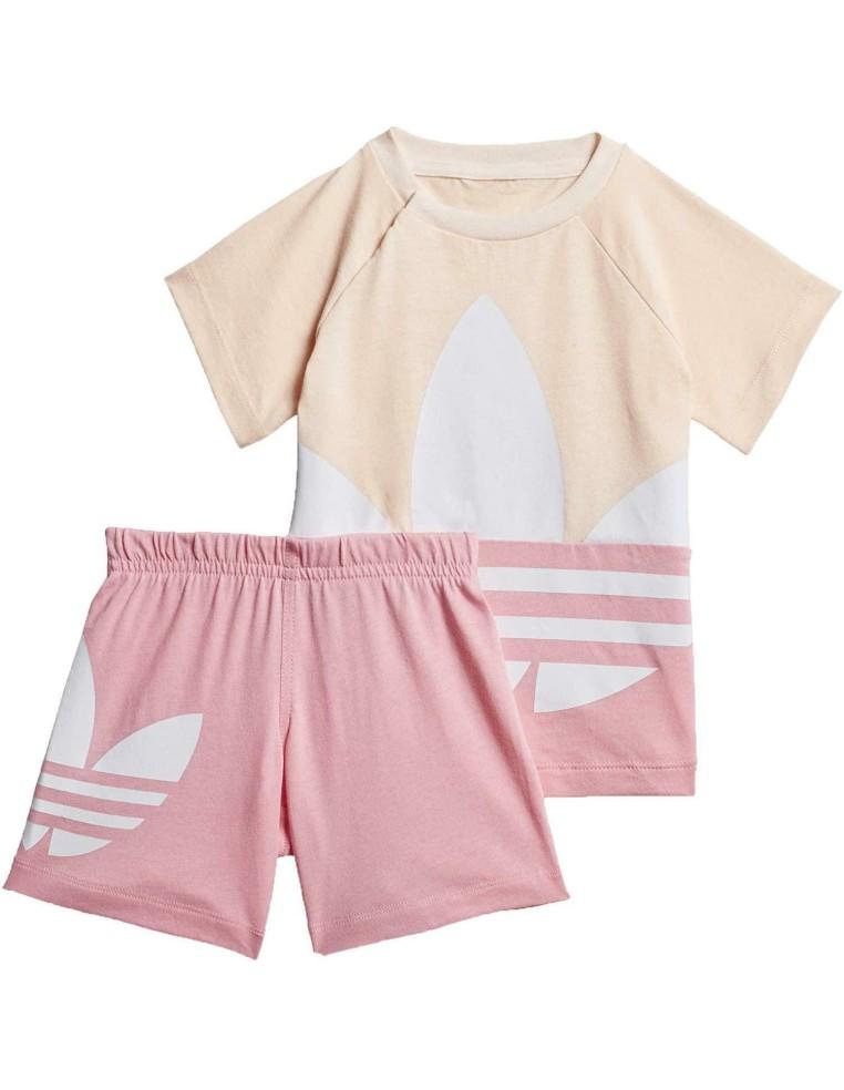 COMPLETINO BAMBINA ADIDAS SHORTS TEE SET- DV2651