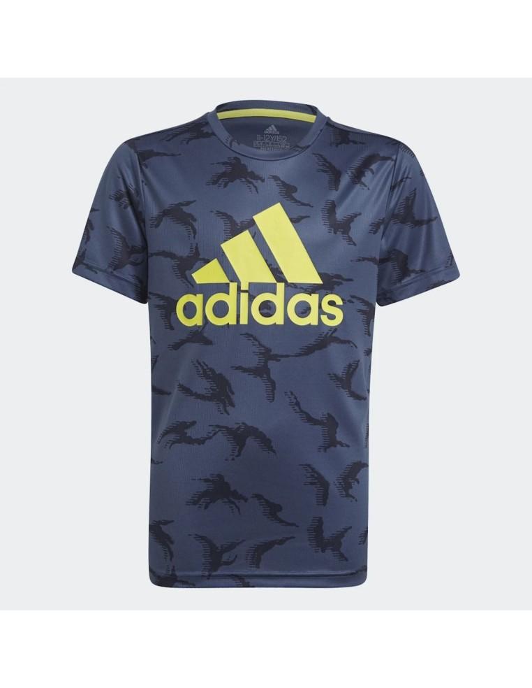 T-SHIRT CHILD ADIDAS DESIGNED TO MOVE CAMOUFLAGE- GN1487