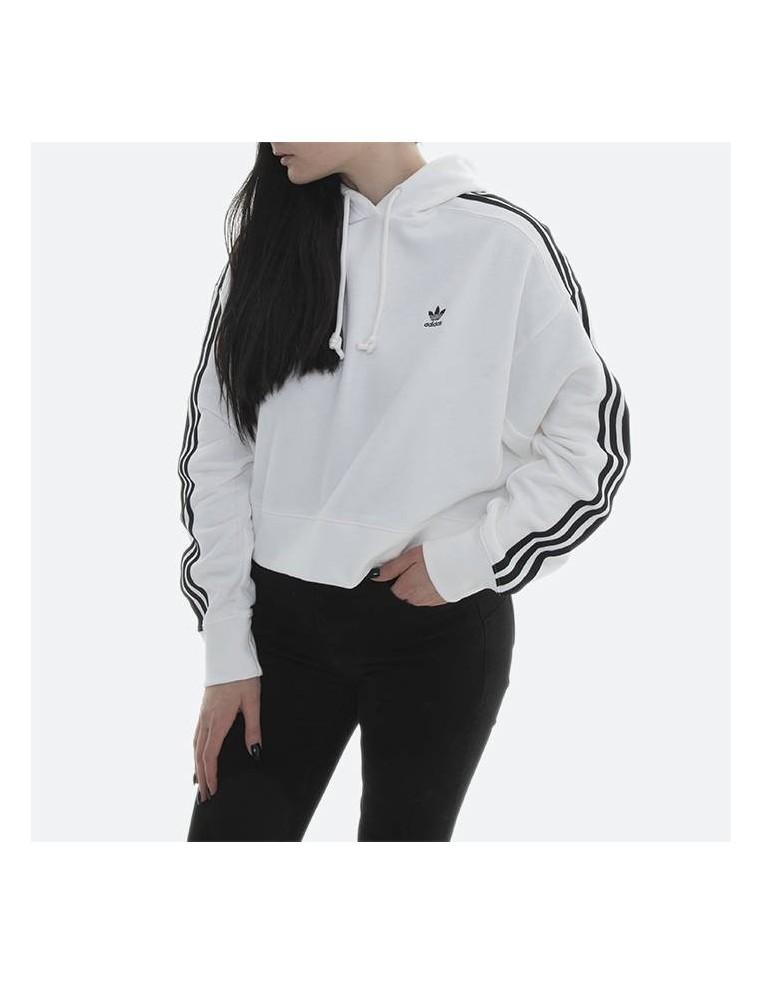 DAMEN SWEAT ADIDAS HOODIE ADICOLOR CLASSICS CROP- GN2891