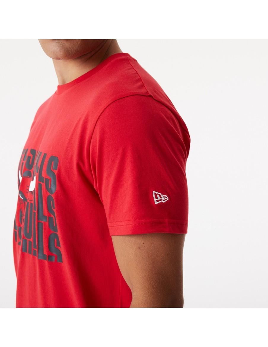 T-SHIRT UOMO NEW ERA CHICAGO BULLS WORDMARK- 12590886