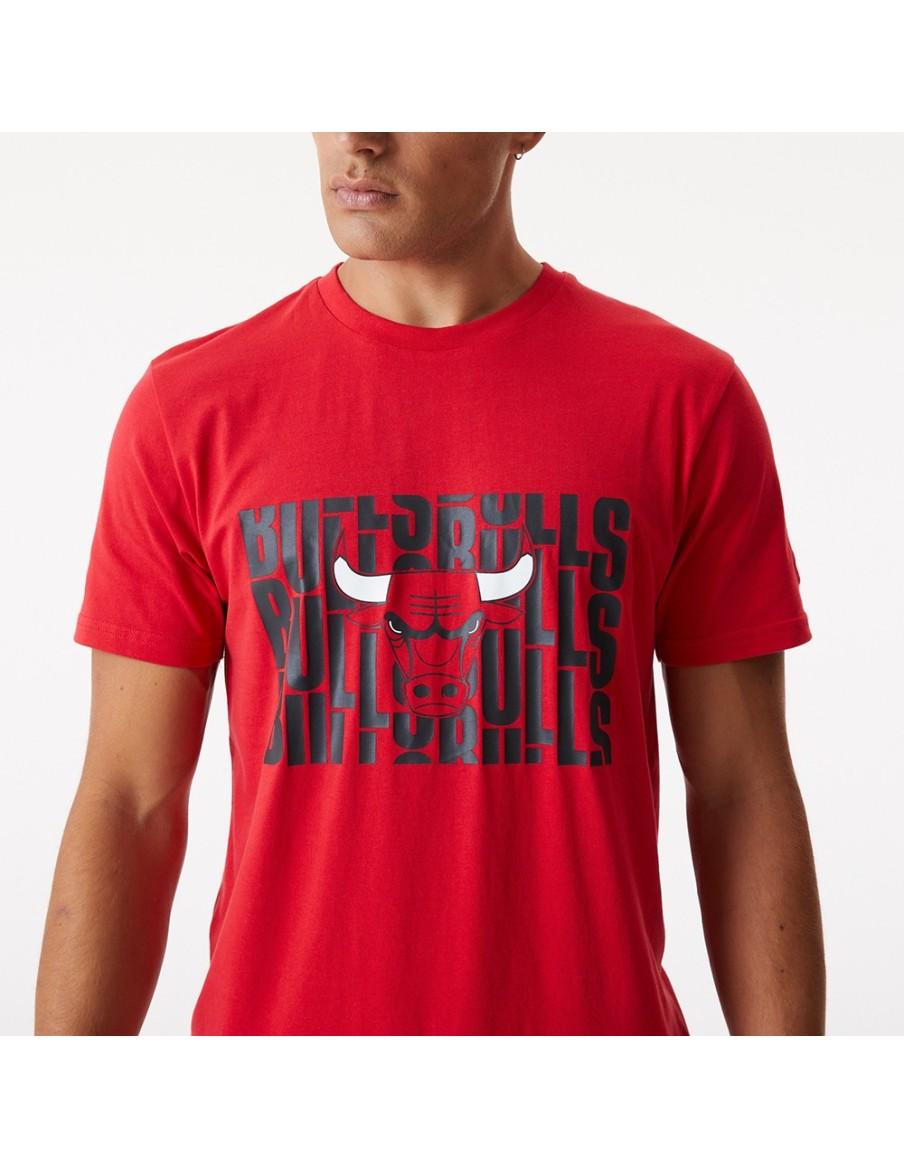 T-SHIRT HOMMES NEW ERA CHICAGO BULLS WORDMARK- 12590886