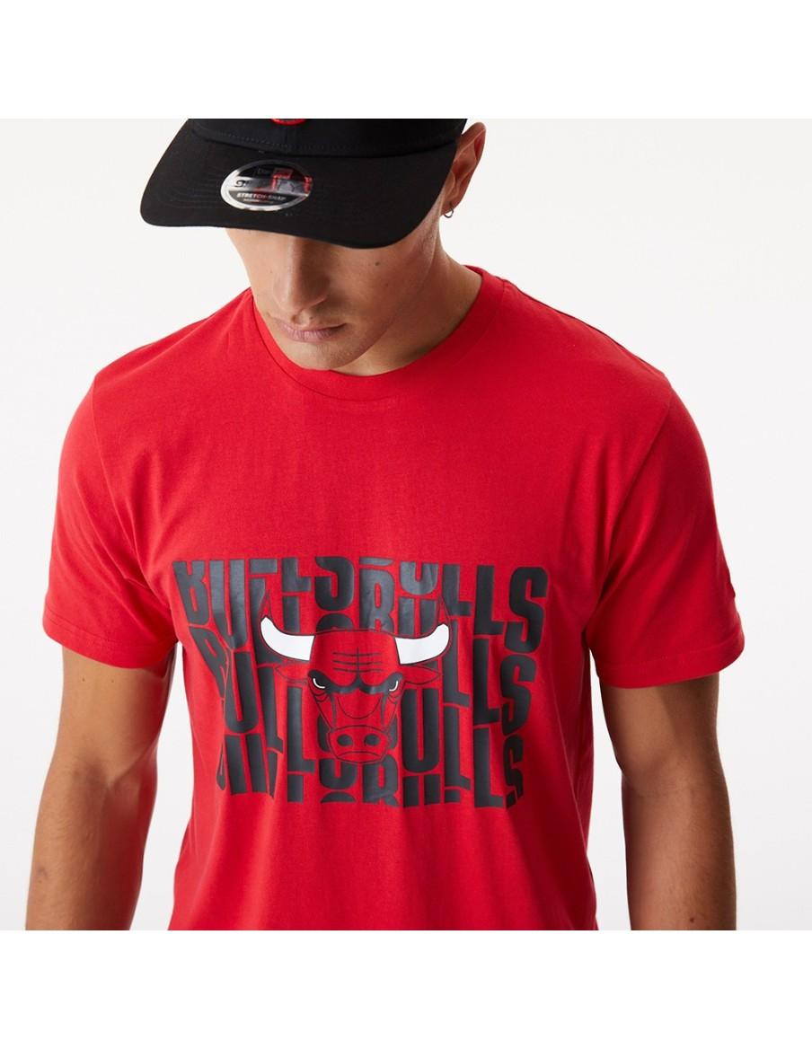 T-SHIRT HERREN NEW ERA CHICAGO BULLS WORDMARK- 12590886