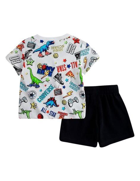 COMPLETO BAMBINO CONVERSE GAMING ALLOVER PRINT- 6CB353-023 2