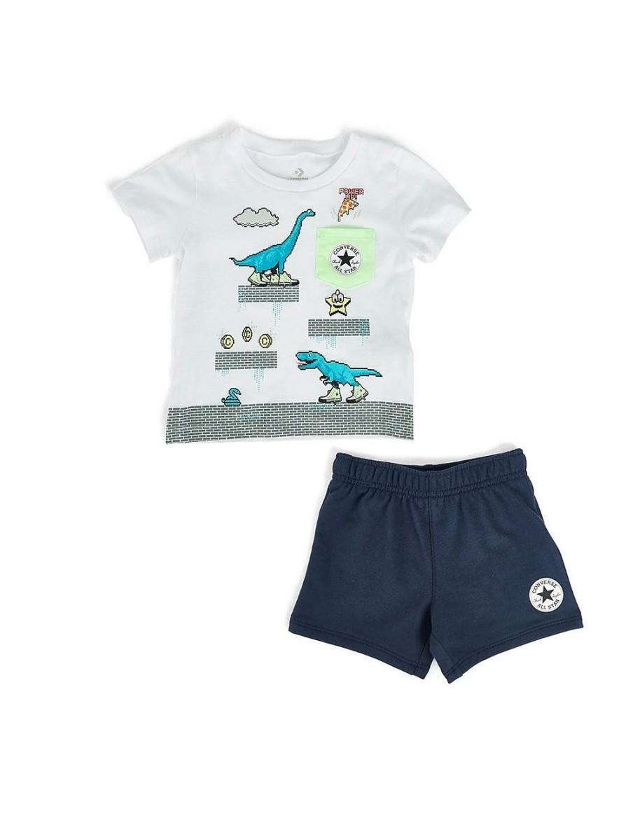 COMPLETO BAMBINO CONVERSE DINO- 6CB352-695