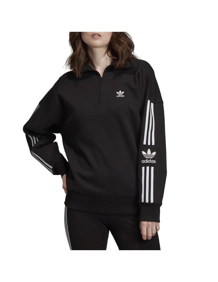 FELPA DONNA ADIDAS LOUNGEWEAR HALF-ZIP- ED7526